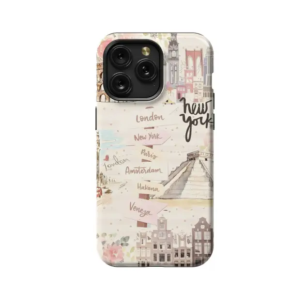 Samsung Galaxy S21 Fan Edition New York Travel Aesthetic Phone Case