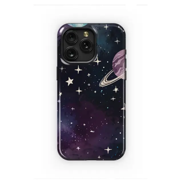 Samsung Galaxy S21 Ultra 5G Cosmic Watercolor Dreamscape Artwork Phone Case