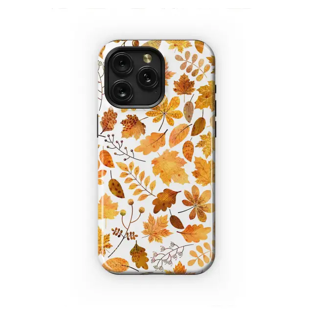 Samsung Galaxy S23 Fan Edition Gilded Autumn Forest Floor Art Phone Case