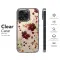 Samsung Galaxy S23 Crimson Bloom Vintage Floral Art Phone Case - Image 8