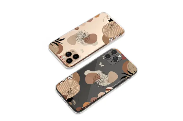 Samsung Galaxy S24 FE Clear Terracotta Dreams in Still Life Phone Case