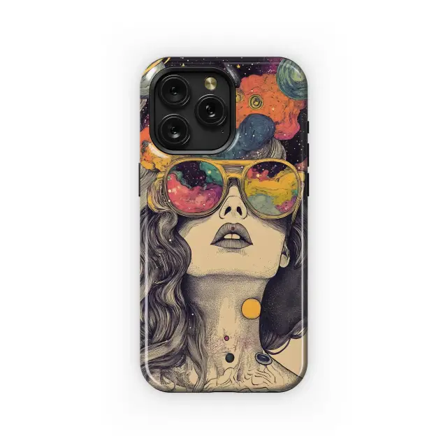 Samsung Galaxy S24 FE Cosmic Girl Vibes Phone Case
