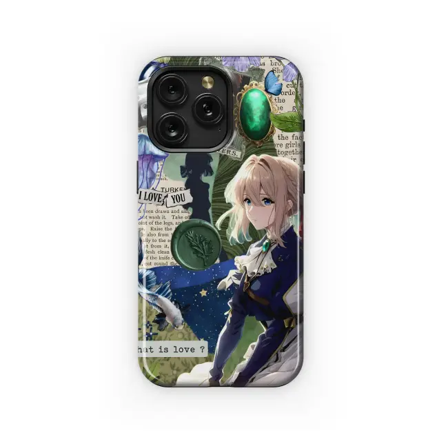 Samsung Galaxy S24 FE Violet Evergarden Anime Art Phone Case
