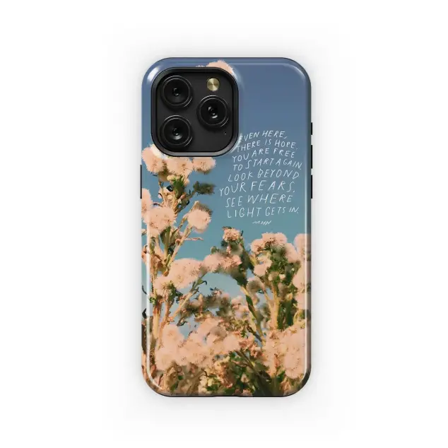 Samsung Galaxy S24 Fan Edition Floral Hope Blooms Phone Case