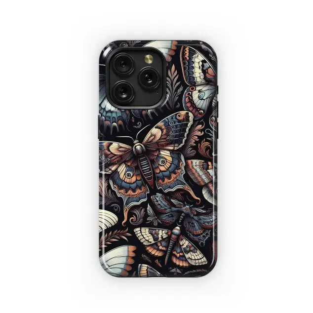 Samsung Galaxy S25 Ultra Gothic Moths and Butterflies Phone Case