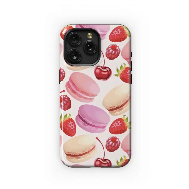 Samsung Galaxy S8 Plus Sweet Patisserie Berry Dessert Pattern Phone Case