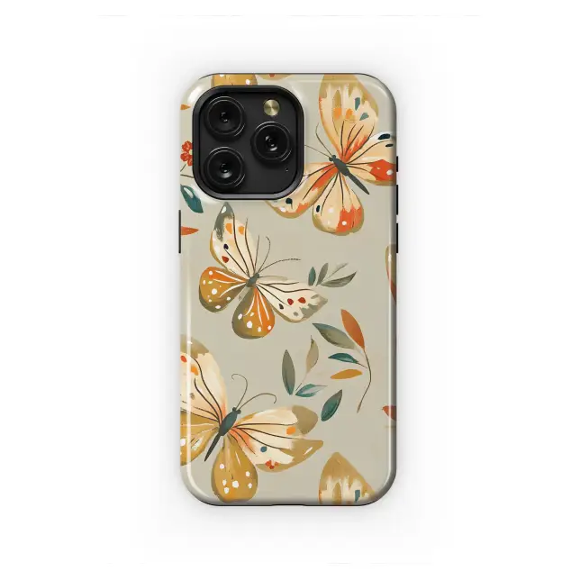 Samsung Galaxy S9 Plus Amber Wings in a Wild Garden Phone Case