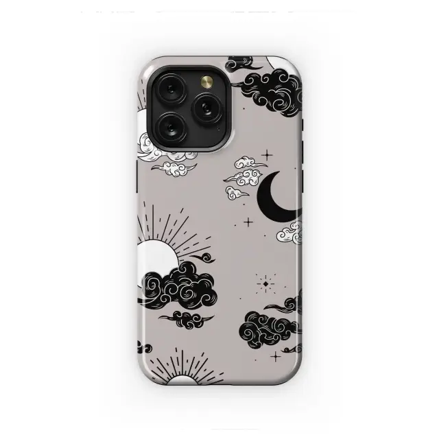 Samsung Galaxy S9 Celestial Whispers of Day and Night Phone Case