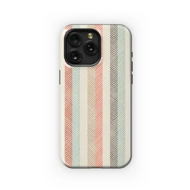 Samsung Galaxy Xcover 4 Colorful Seamless Striped Phone Case