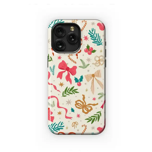 Samsung Galaxy Xcover 4 Joyful Holiday Gift Wrap Art Phone Case