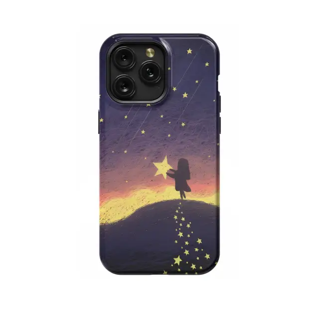Samsung Galaxy Xcover 4 Night Girl with Magic Wand Phone Case