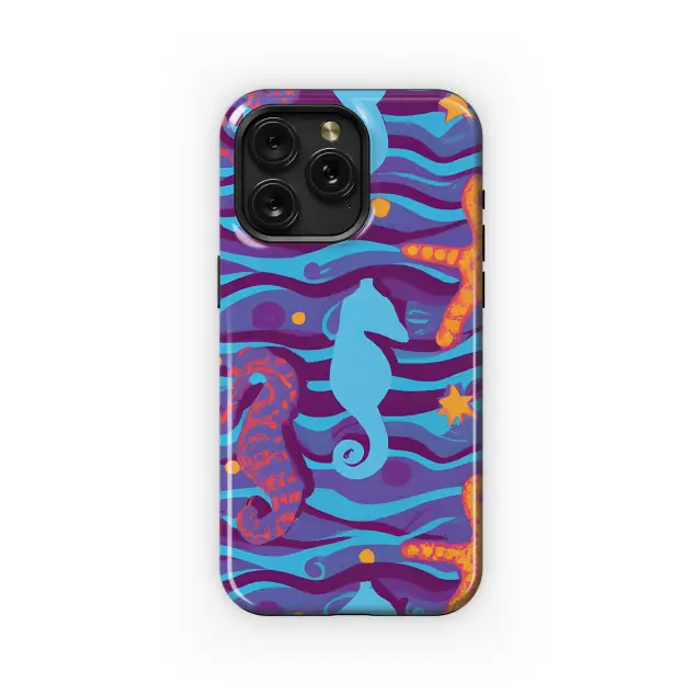 Samsung Galaxy Z Flip4 Tiki Starfish Seahorse Phone Case