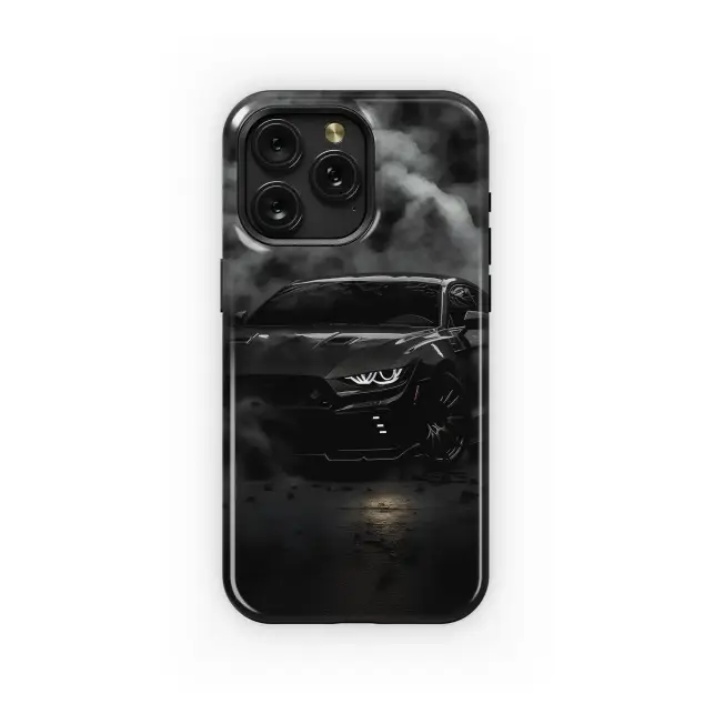 Sony Xperia 1 VI Black Muscle Car Smoke Phone Case