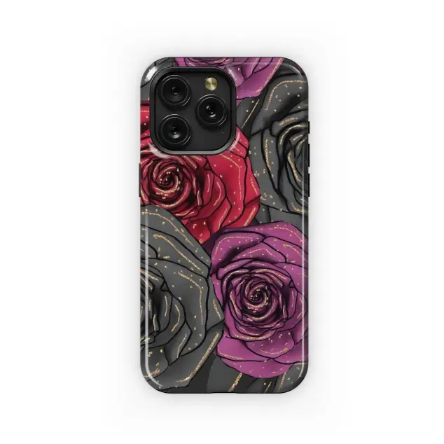 Sony Xperia 1 VI Golden Roses Bouquet Phone Case