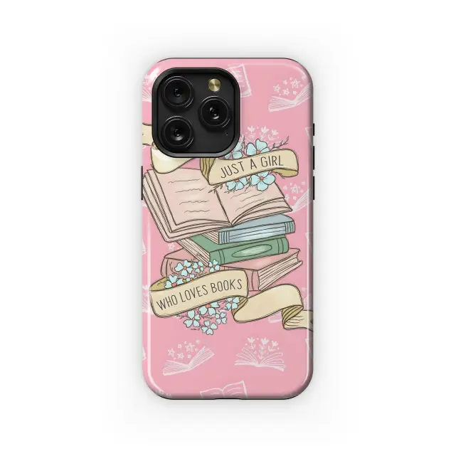 Sony Xperia 10 III Lite Bookworm Girl Design Phone Case