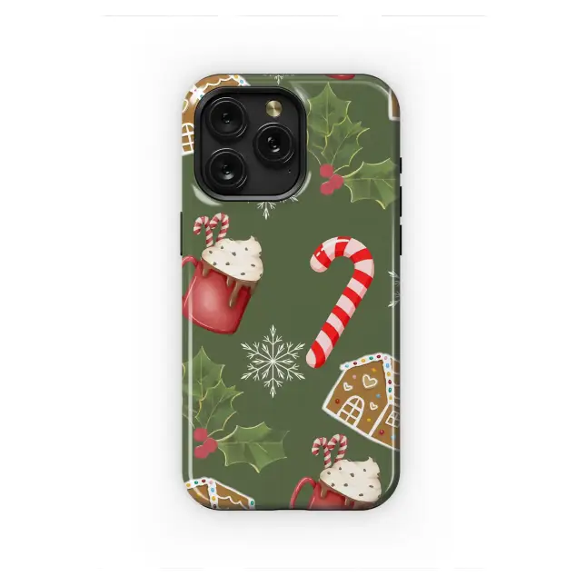 Sony Xperia 10 III Lite Cozy Christmas Gingerbread Dreams Phone Case