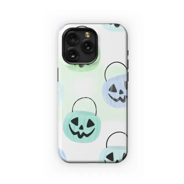 Sony Xperia 10 III Lite Spooky Cute Pastel Pumpkin Pails Phone Case