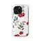 Sony Xperia 10 III Lite Vintage Crimson Floral Whisper Phone Case - Image 1