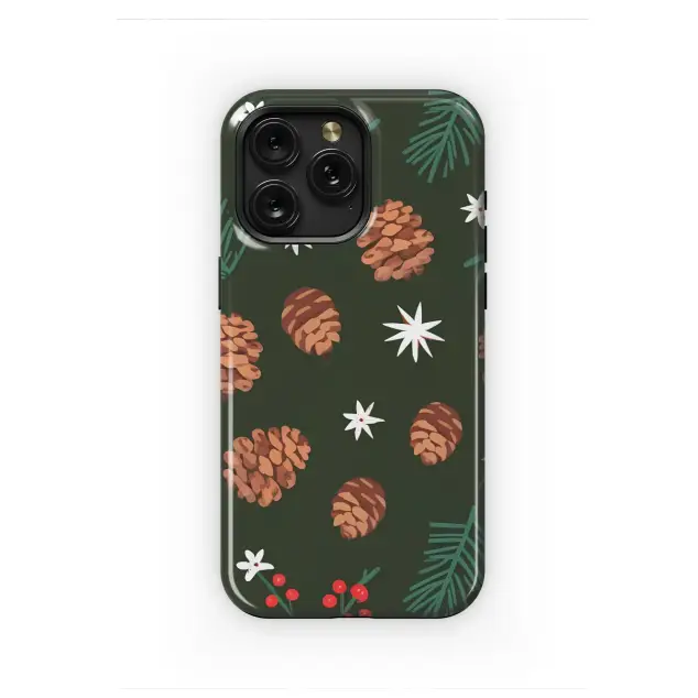 Sony Xperia 10 III Festive Pinecone Woodland Gathering Phone Case