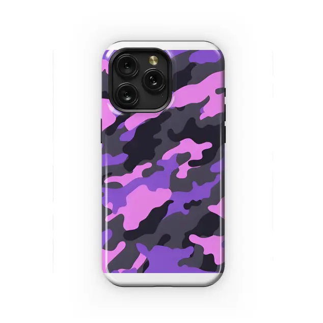 Sony Xperia 10 III Pink Camouflage Military Phone Case