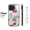 Sony Xperia 10 III Vintage Crimson Floral Whisper Phone Case - Image 8