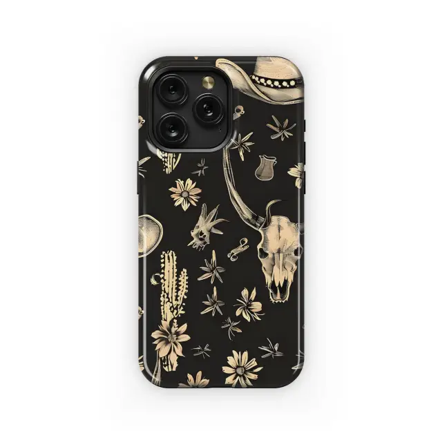 Sony Xperia 10 VI Western Desert Skull Art Phone Case