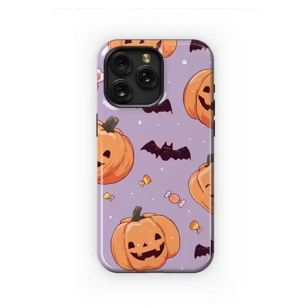 Vivo Y33 Spooky Sweet Lavender Night Design Phone Case