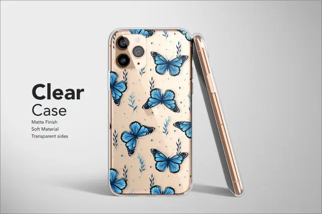Xiaomi 11 Lite 5G NE Clear Celestial Moth Mystical Butterfly Phone Case