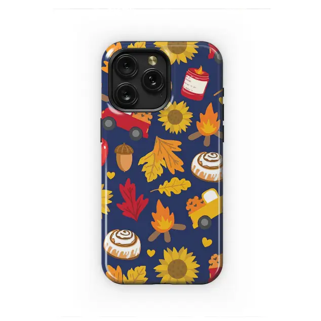 Xiaomi 11 Lite 5G NE Cozy Autumn Harvest Pattern Phone Case