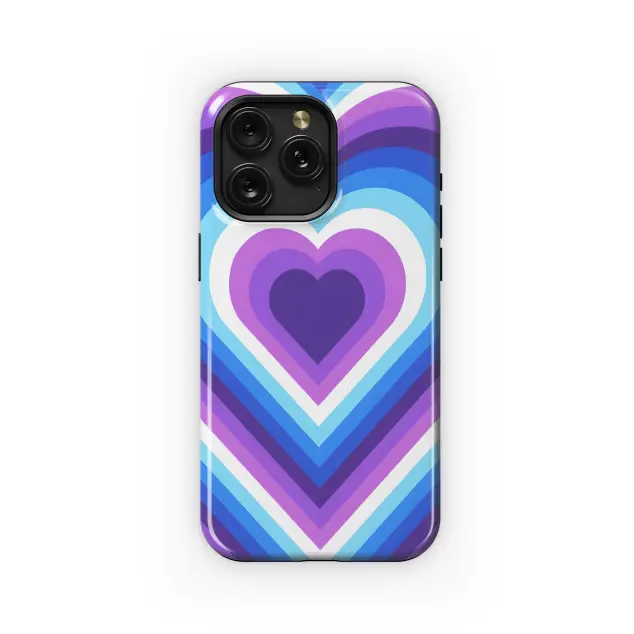 Xiaomi 11 Lite 5G NE Layered Heart Design Phone Case