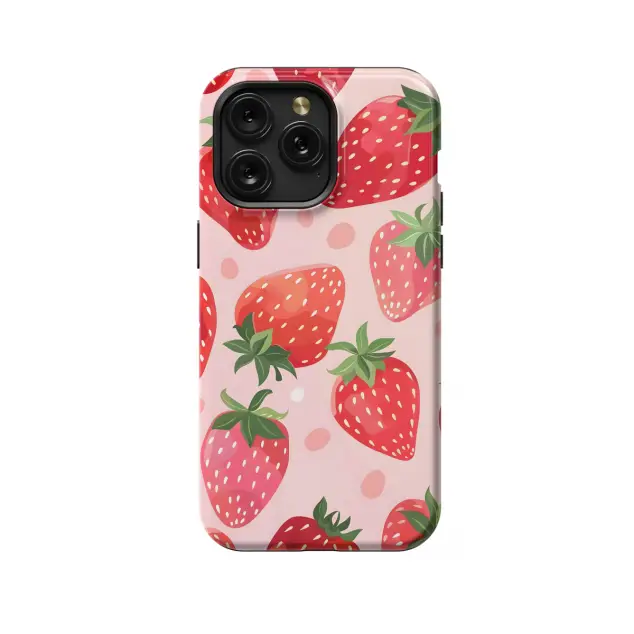Xiaomi 11 Lite 5G NE Red Strawberry Aesthetic Phone Case