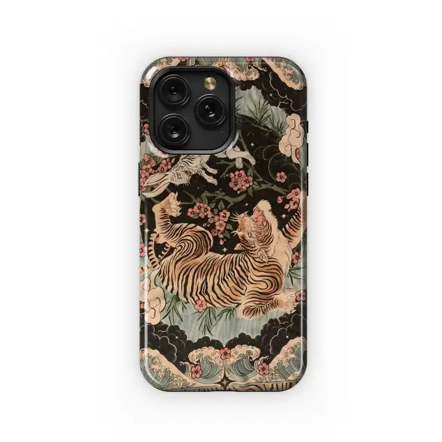 Xiaomi 11 Lite 5G NE Tiger Moon Blossoms Phone Case