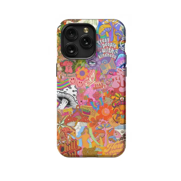 Xiaomi 11i Hippie Aesthetic Collage Groovy Retro Phone Case
