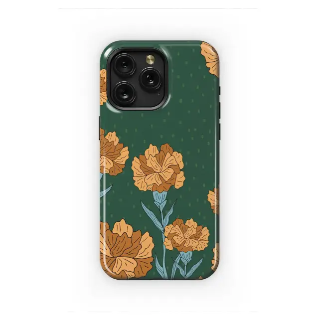 Xiaomi 12 Pro Dimensity Golden Marigold Emerald Garden Phone Case