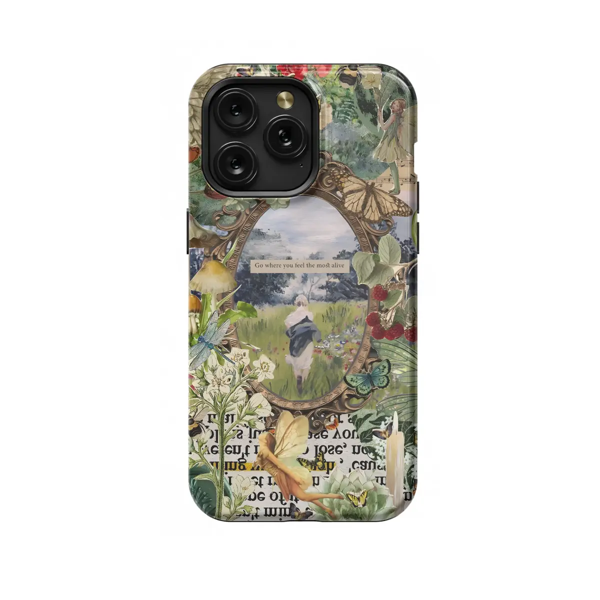 Xiaomi 12S Pro Vintage floral Phone Case - Image 1