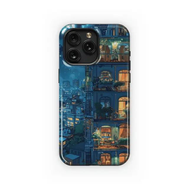 Xiaomi 12T Night City Balcony Dreams Phone Case