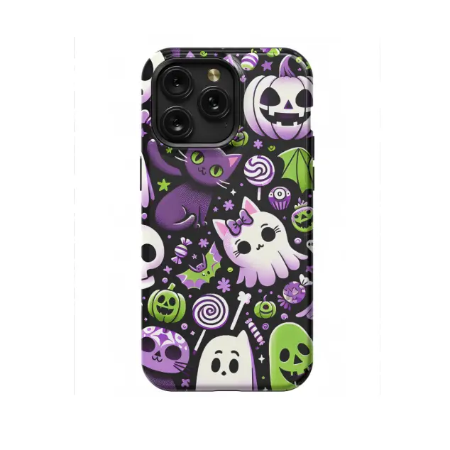 Xiaomi 13 Lite Cute Halloween Ghost Pumpkin Cats Candy Phone Case