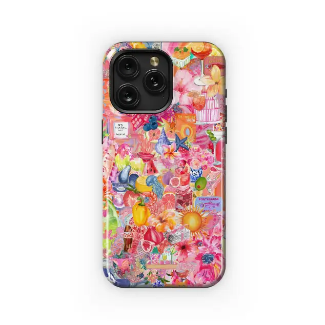Xiaomi 13 Lite Pink Paradise Collage Phone Case