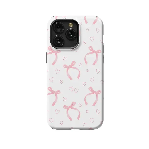 Xiaomi 13 Lite Seamless Charming Pink Bow Coquette Phone Case