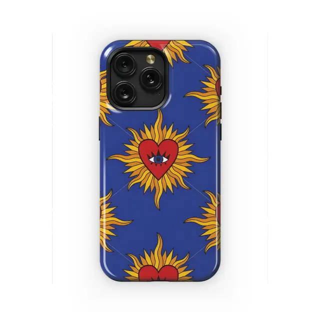 Xiaomi Mi 10T 5G Royal Gothic Pattern Sacred Heart Evil Eye Sun Phone Case