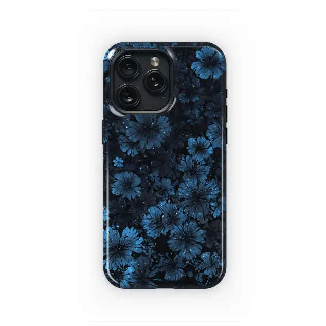 Xiaomi Mi 10T Lite 5G Cosmic Blue Blooms Phone Case