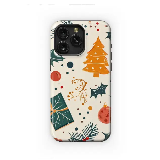 Xiaomi Mi 10T Lite 5G Retro Holly Jolly Christmas Pattern Phone Case