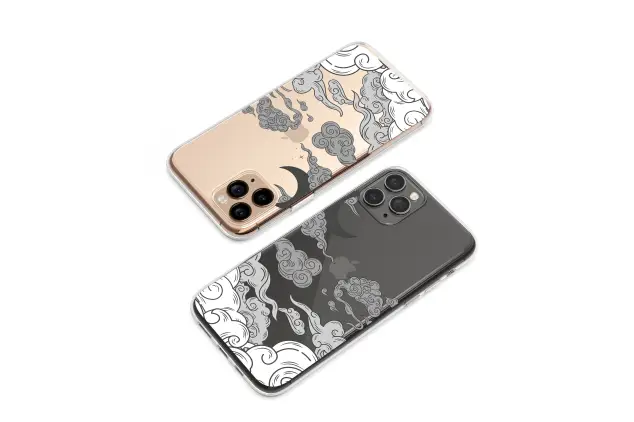 Xiaomi Mi 11 Lite Clear Slumber in the Celestial Clouds Phone Case