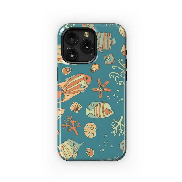 Xiaomi Mi 11 Lite Sea Doodle Fish Kids Phone Case