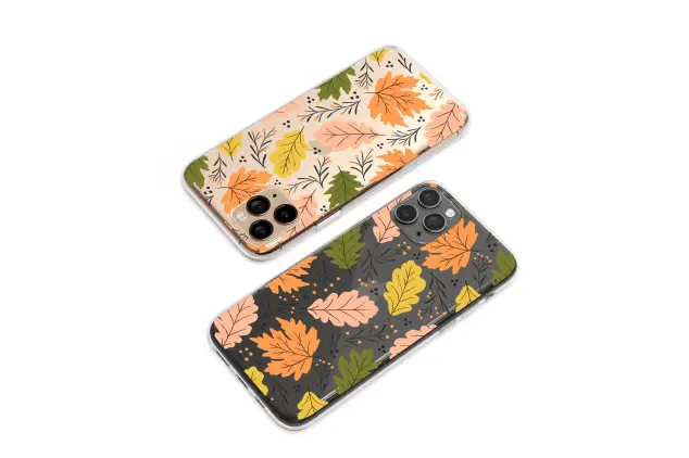 Xiaomi Mi 11 Clear Cozy Fall Foliage & Berries Art Phone Case