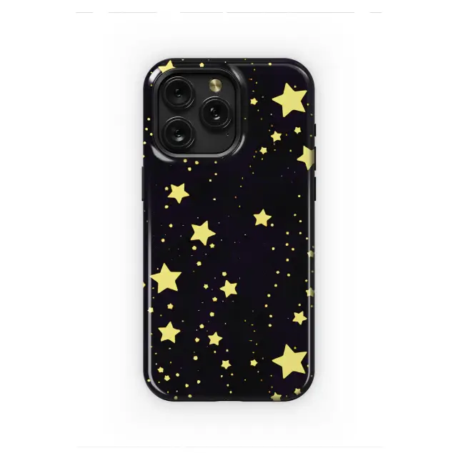 Xiaomi Mi Note 10 Pro Midnight Cascade of Golden Stars Phone Case