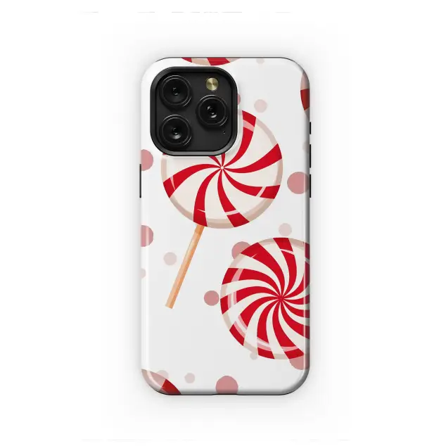 Xiaomi Mi Note 10 Pro Peppermint Swirl Lollipop Candy Pattern Mini S S Phone Case