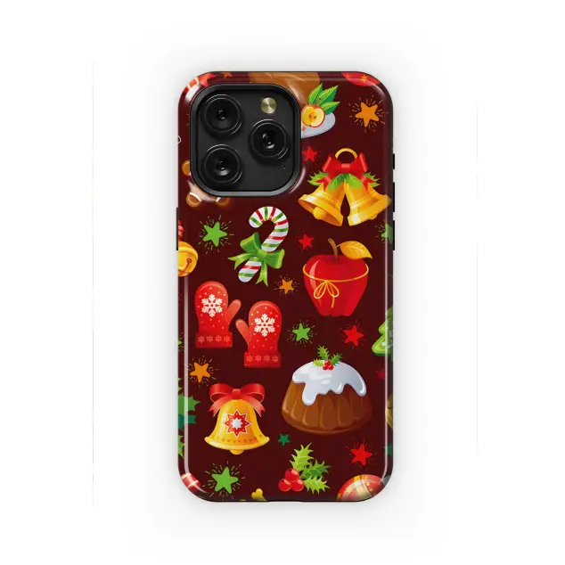 Xiaomi Poco C75 Christmas Food Seamless Phone Case