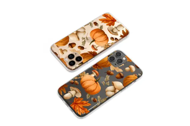 Xiaomi Poco C75 Clear Enchanted Autumn Woods Harvest Phone Case