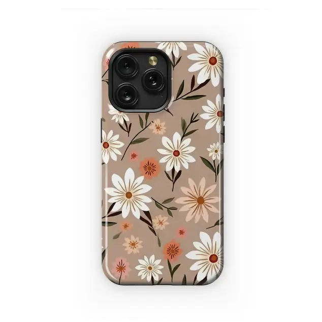 Xiaomi Poco F6 Pro Groovy Daisy Garden Retro Floral Phone Case